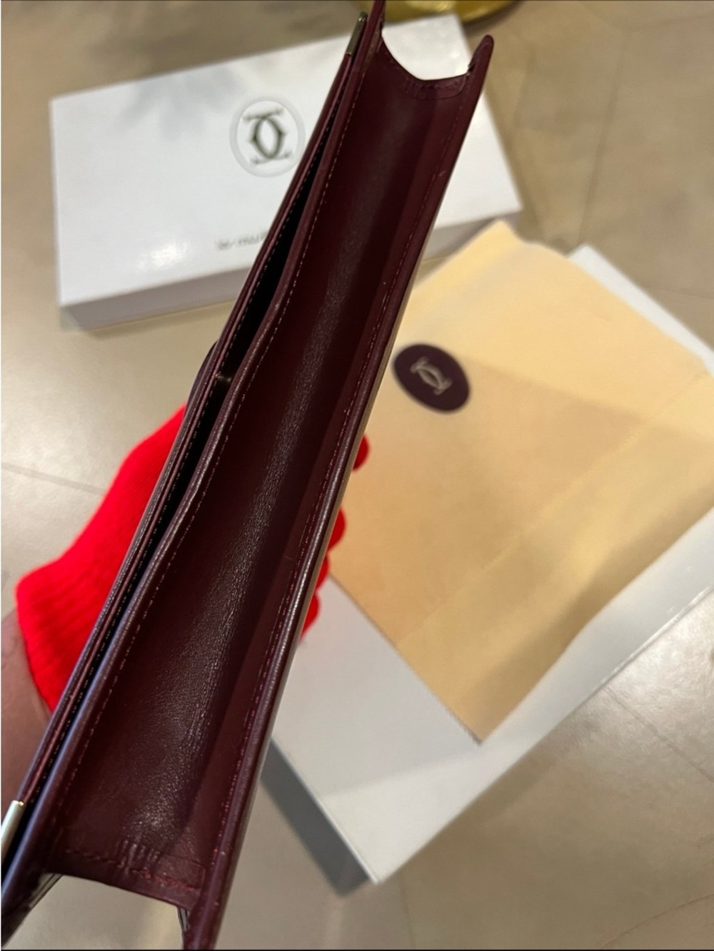 Cartier Must de Cartier Clutch -Vintage 70s/80s -Authentic- EUC - Picture 10 of 11